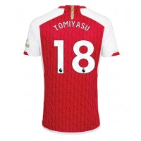 Billiga Arsenal Takehiro Tomiyasu #18 Hemma fotbollskläder 2023-24 Kortärmad